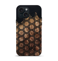 iPhone 15 Wood Live Edge Phone Case - Isidore (Pattern, 800711)