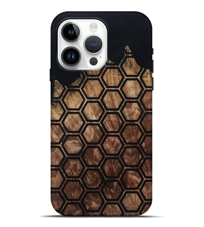 iPhone 15 Pro Max Wood Live Edge Phone Case - Isidore (Pattern, 800711)