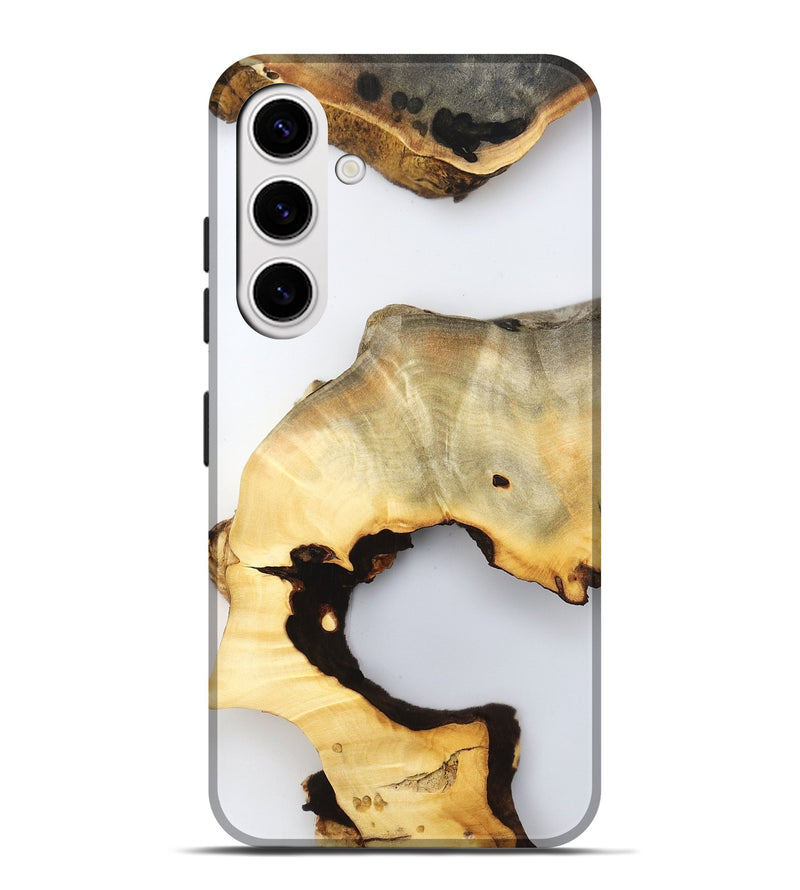 Galaxy S25 Plus Wood Live Edge Phone Case - Reuben (Clear, 800712)