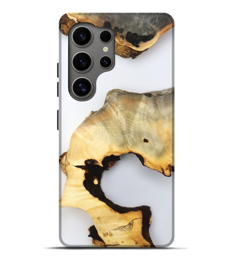 Galaxy S25 Ultra Wood Live Edge Phone Case - Reuben (Clear, 800712)