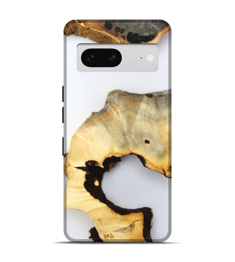 Pixel 7 Wood Live Edge Phone Case - Reuben (Clear, 800712)