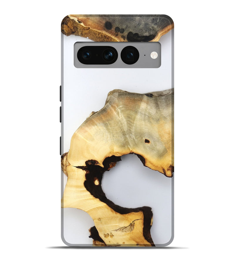 Pixel 7 Pro Wood Live Edge Phone Case - Reuben (Clear, 800712)