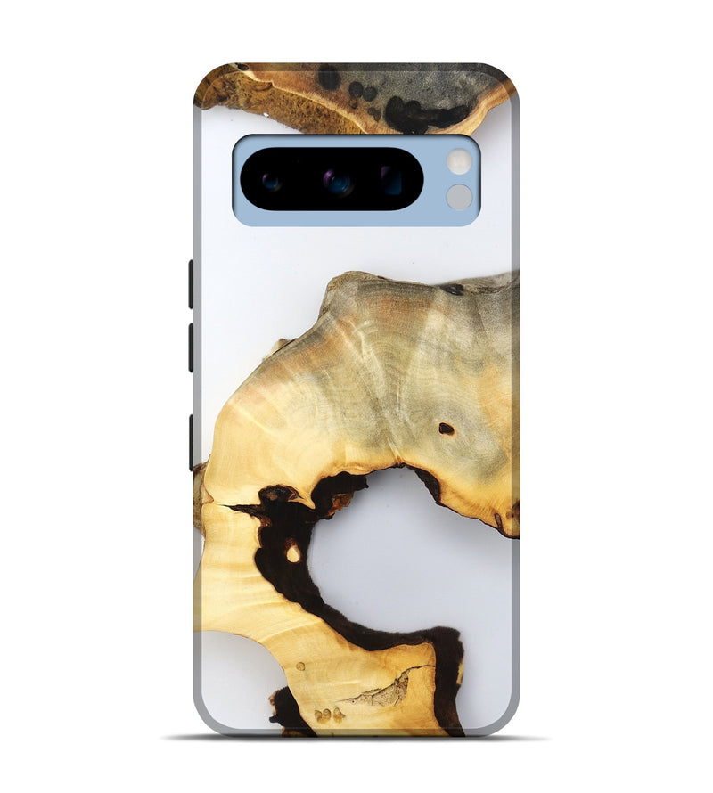 Pixel 8 Pro Wood Live Edge Phone Case - Reuben (Clear, 800712)