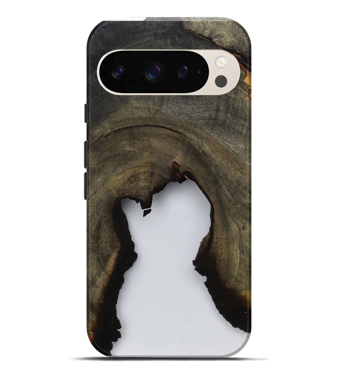 Pixel 10 Pro XL Wood Live Edge Phone Case - Traci (Clear, 800713)