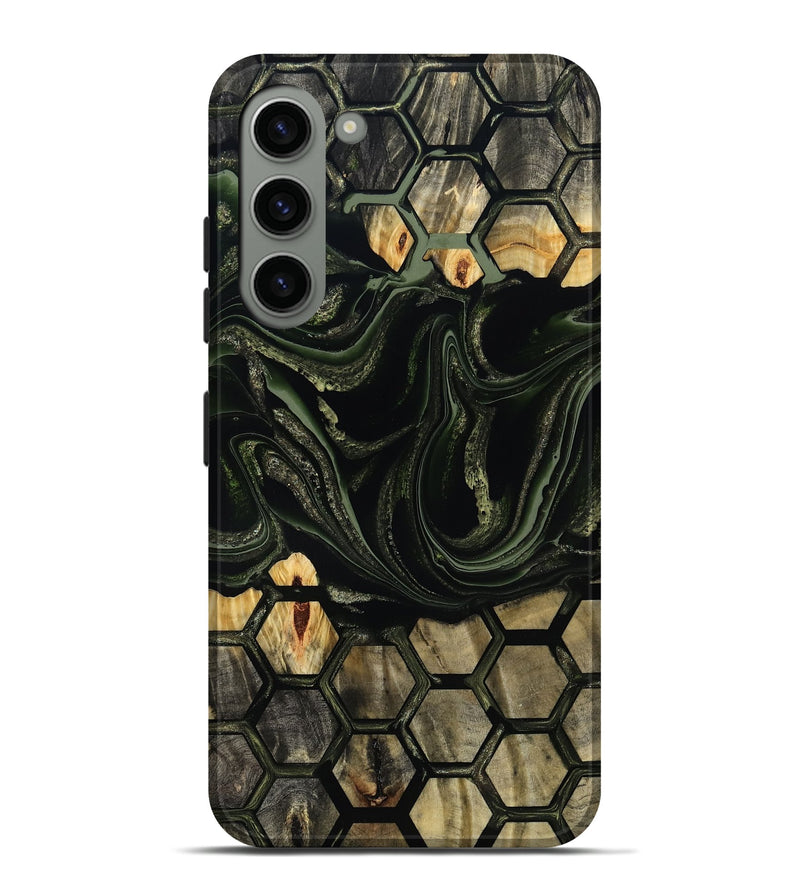Galaxy S23 Plus Wood Live Edge Phone Case - Tempie (Pattern, 800714)