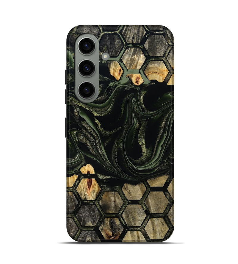 Galaxy S24 Wood Live Edge Phone Case - Tempie (Pattern, 800714)