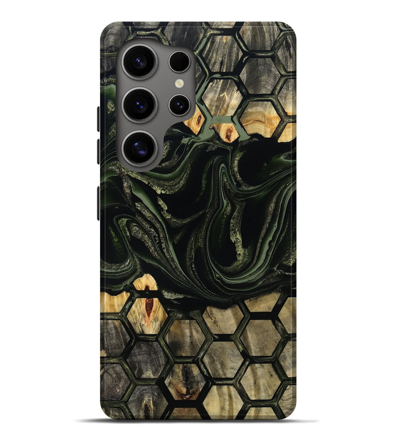 Galaxy S25 Ultra Wood Live Edge Phone Case - Tempie (Pattern, 800714)
