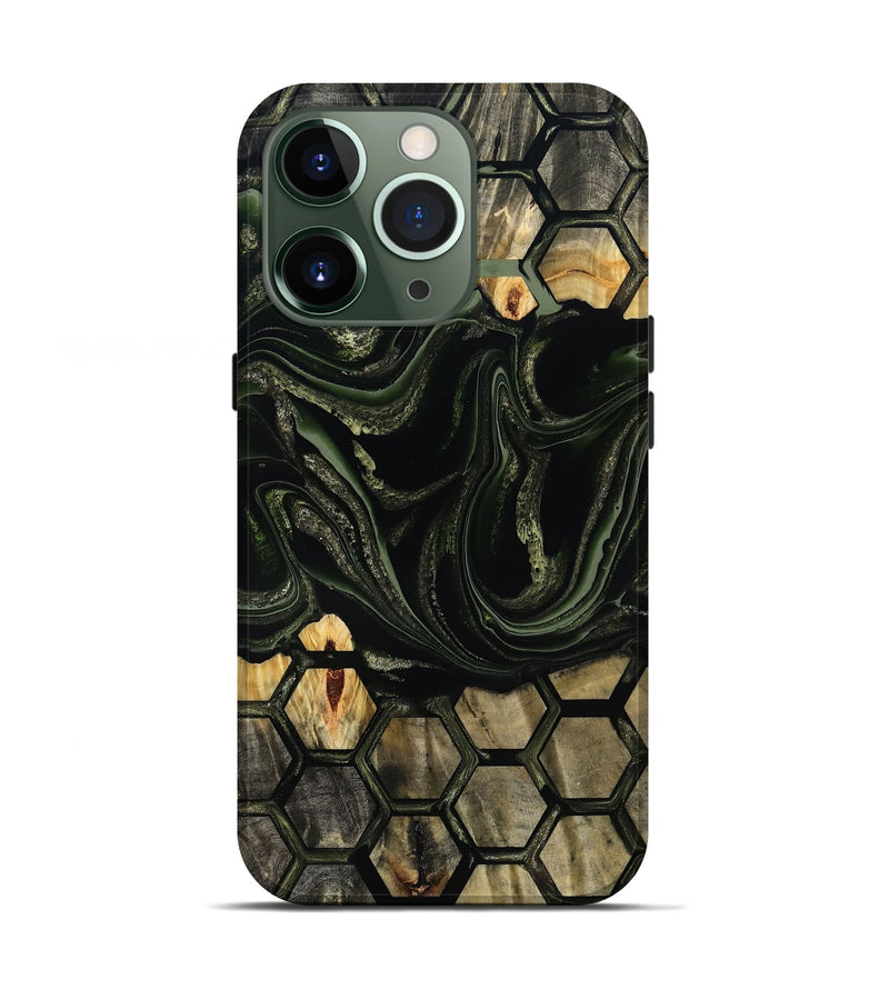 iPhone 13 Pro Wood Live Edge Phone Case - Tempie (Pattern, 800714)