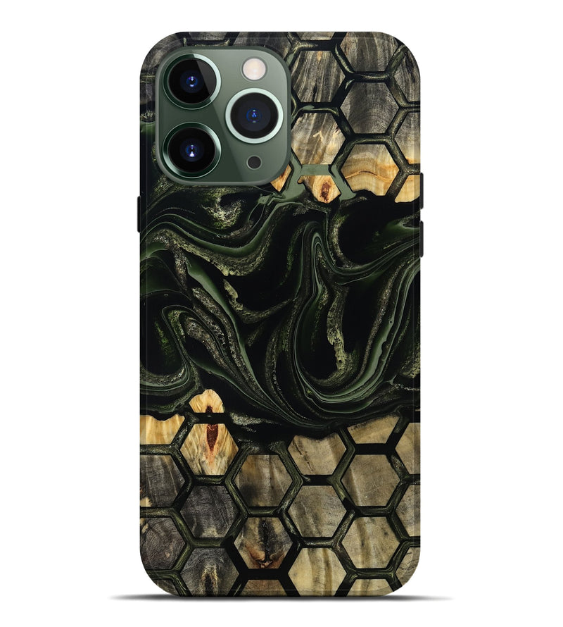 iPhone 13 Pro Max Wood Live Edge Phone Case - Tempie (Pattern, 800714)