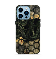 iPhone 14 Pro Wood Live Edge Phone Case - Tempie (Pattern, 800714)