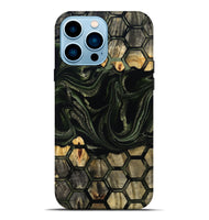 iPhone 14 Pro Max Wood Live Edge Phone Case - Tempie (Pattern, 800714)