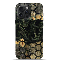 iPhone 16 Pro Max Wood Live Edge Phone Case - Tempie (Pattern, 800714)