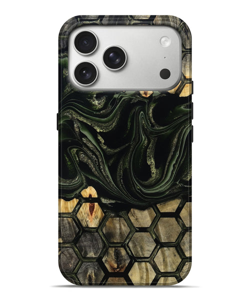 iPhone 17 Pro Max Wood Live Edge Phone Case - Tempie (Pattern, 800714)