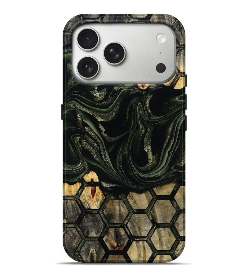 iPhone 17 Pro Max Wood Live Edge Phone Case - Tempie (Pattern, 800714)