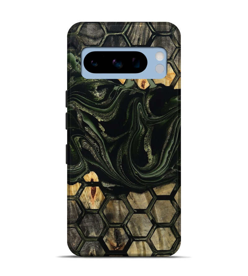 Pixel 8 Pro Wood Live Edge Phone Case - Tempie (Pattern, 800714)
