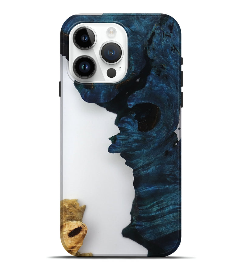 iPhone 15 Pro Max Wood Live Edge Phone Case - Carlee (Clear, 800715)