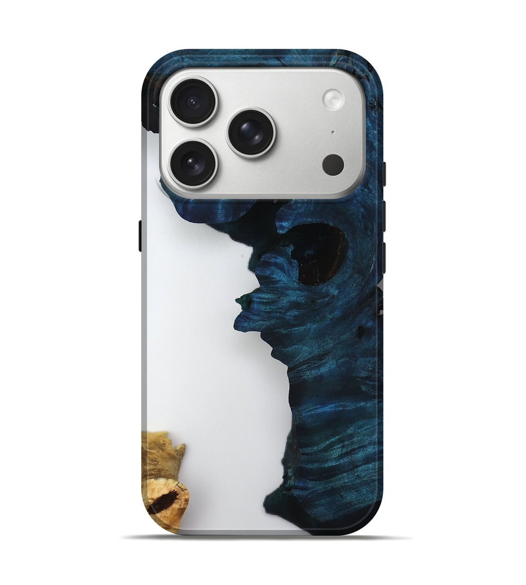 iPhone 17 Pro Wood Live Edge Phone Case - Carlee (Clear, 800715)