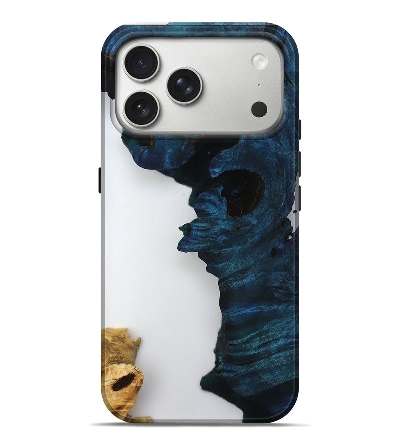 iPhone 17 Pro Max Wood Live Edge Phone Case - Carlee (Clear, 800715)