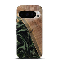 Pixel 10 Wood Live Edge Phone Case - Josh (Green, 800716)