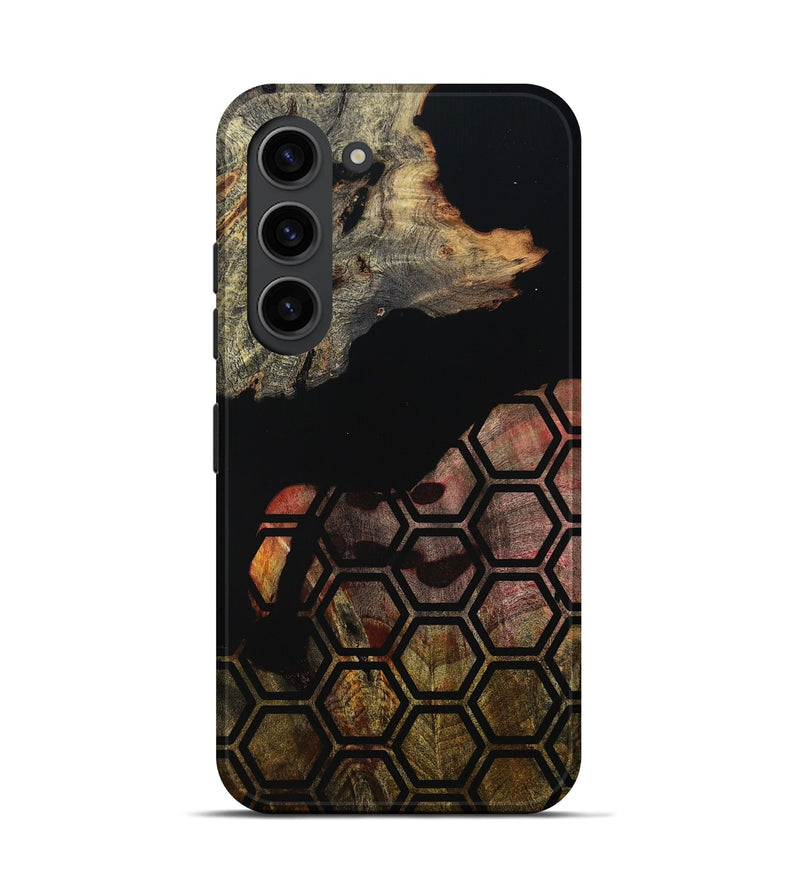 Galaxy S23 Wood Live Edge Phone Case - Chris (Double Dyed, 800718)