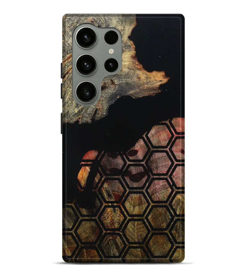 Galaxy S24 Ultra Wood Live Edge Phone Case - Chris (Double Dyed, 800718)