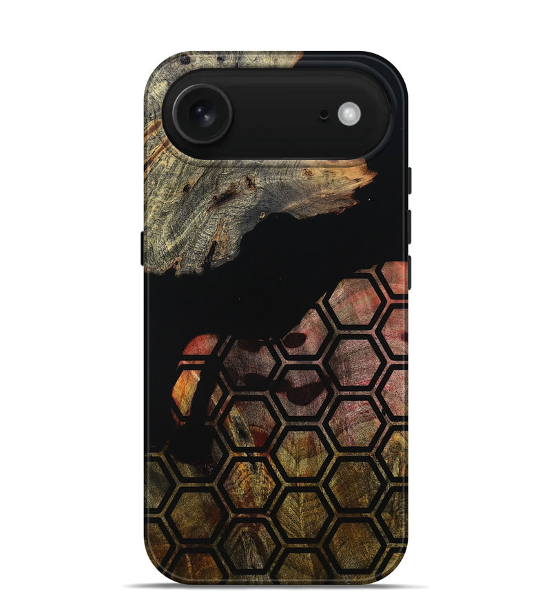 iPhone 17 Air Wood Live Edge Phone Case - Chris (Double Dyed, 800718)
