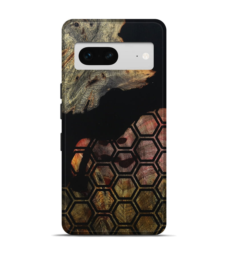 Pixel 7 Wood Live Edge Phone Case - Chris (Double Dyed, 800718)