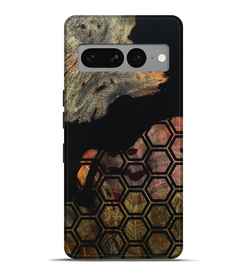 Pixel 7 Pro Wood Live Edge Phone Case - Chris (Double Dyed, 800718)