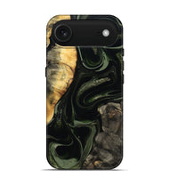 iPhone 17 Air Wood Live Edge Phone Case - Elia (Green, 800721)