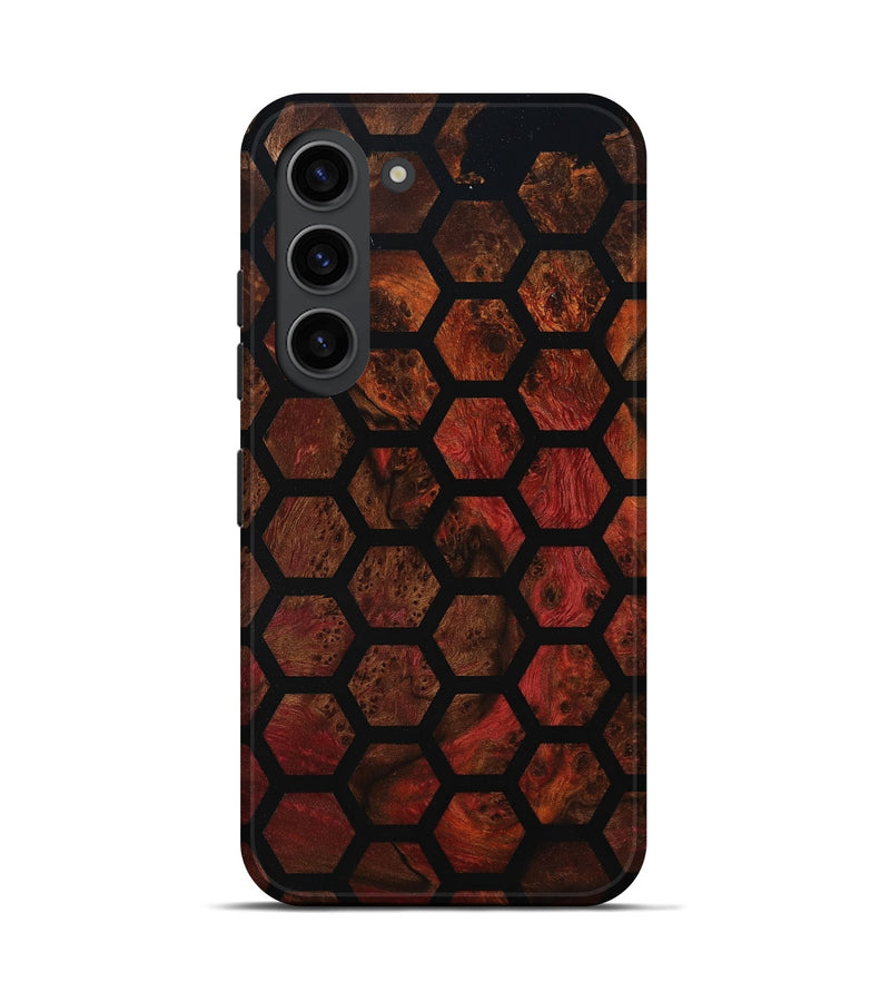 Galaxy S23 Wood Live Edge Phone Case - Kairo (Double Dyed, 800722)