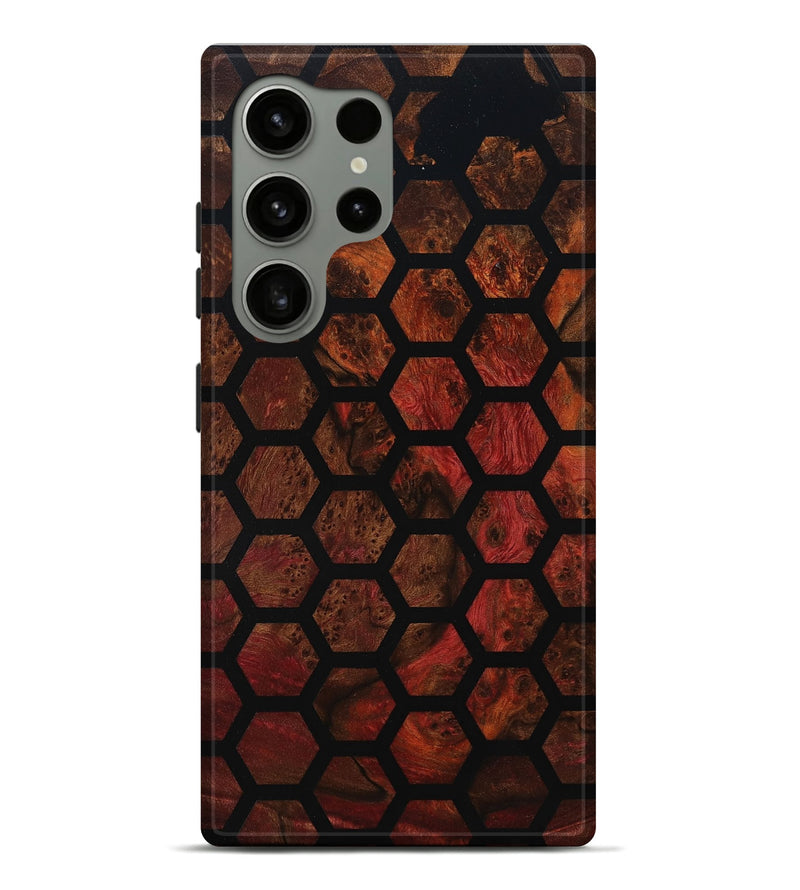 Galaxy S24 Ultra Wood Live Edge Phone Case - Kairo (Double Dyed, 800722)