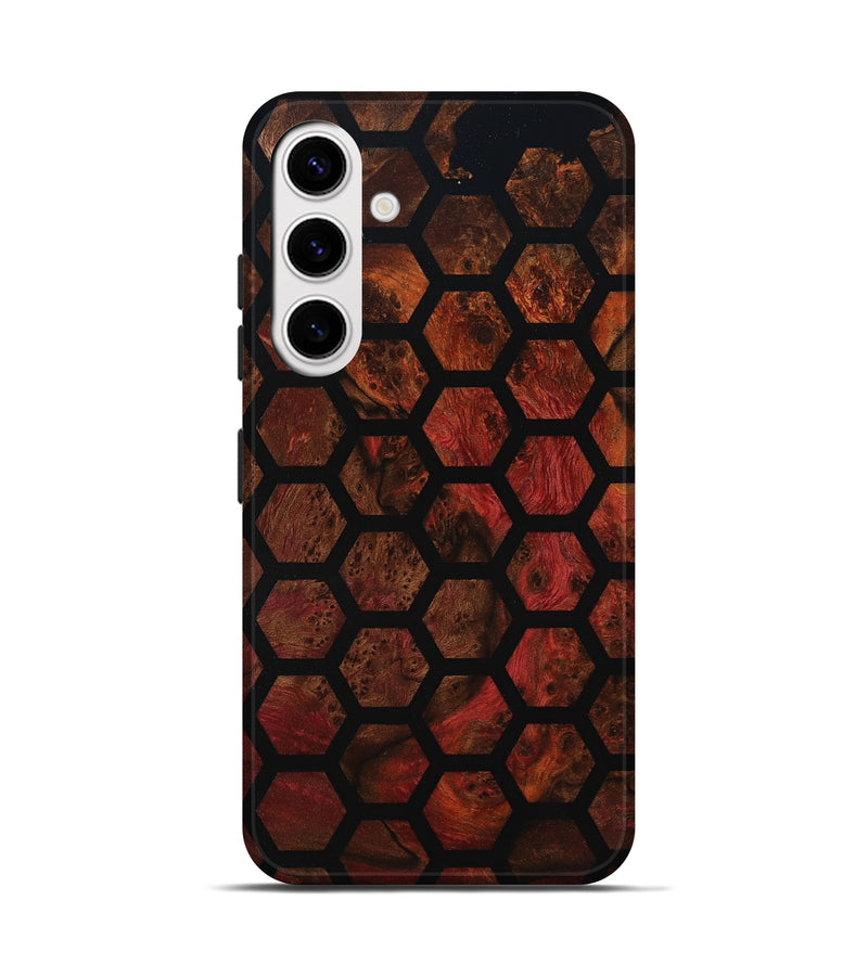 Galaxy S25 Wood Live Edge Phone Case - Kairo (Double Dyed, 800722)