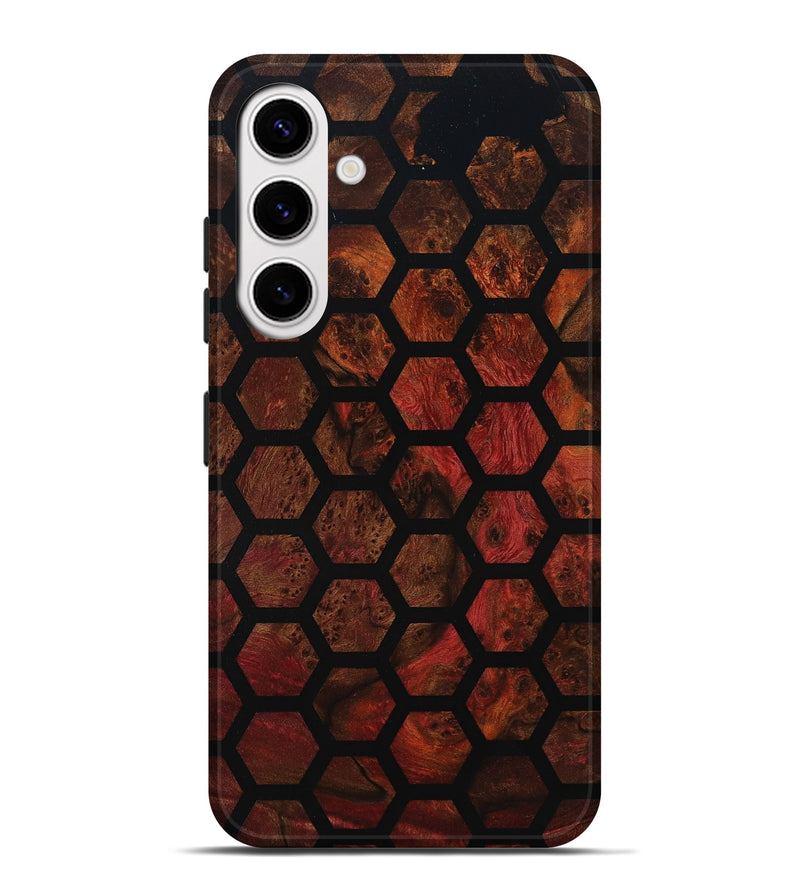 Galaxy S25 Plus Wood Live Edge Phone Case - Kairo (Double Dyed, 800722)