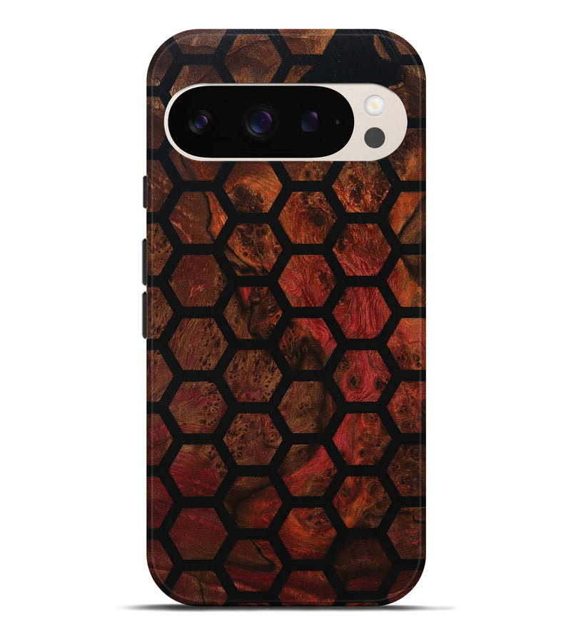 Pixel 9 Pro XL Wood Live Edge Phone Case - Kairo (Double Dyed, 800722)