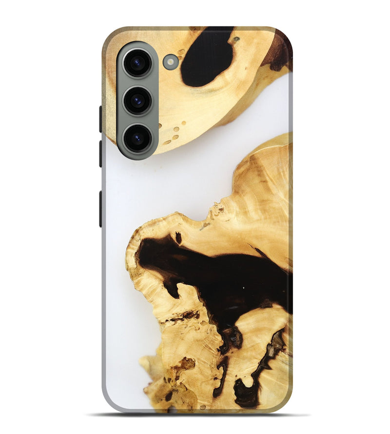 Galaxy S23 Plus Wood Live Edge Phone Case - Ares (Clear, 800728)