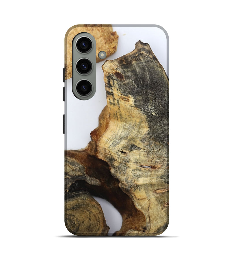 Galaxy S24 Wood Live Edge Phone Case - Noreen (Clear, 800729)
