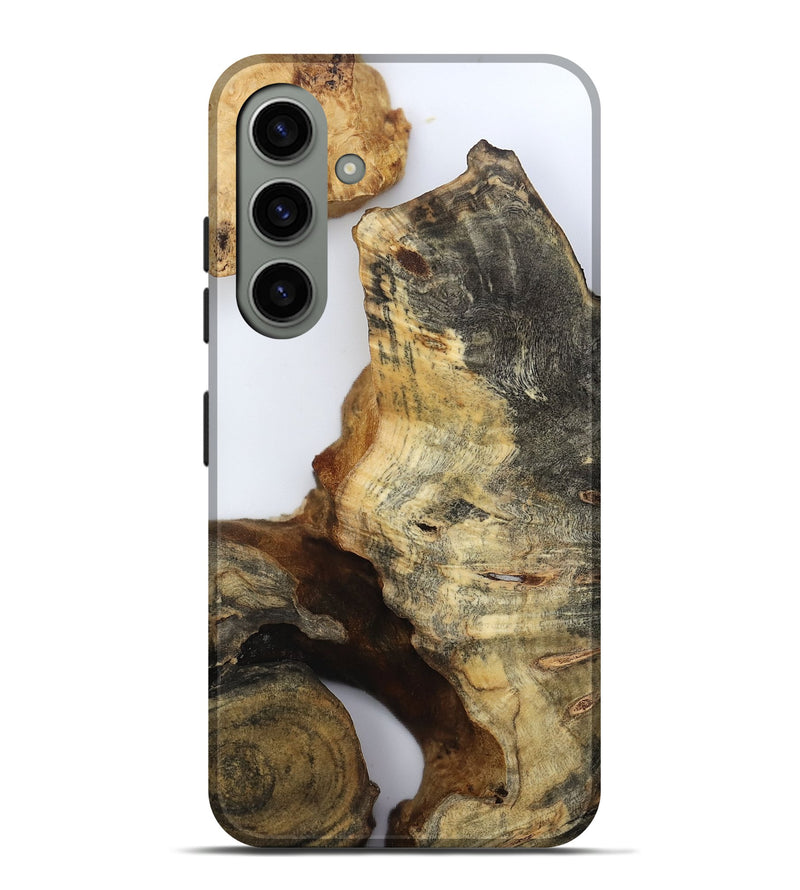 Galaxy S24 Plus Wood Live Edge Phone Case - Noreen (Clear, 800729)