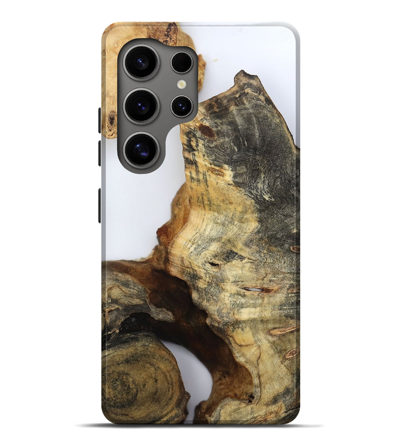 Galaxy S25 Ultra Wood Live Edge Phone Case - Noreen (Clear, 800729)