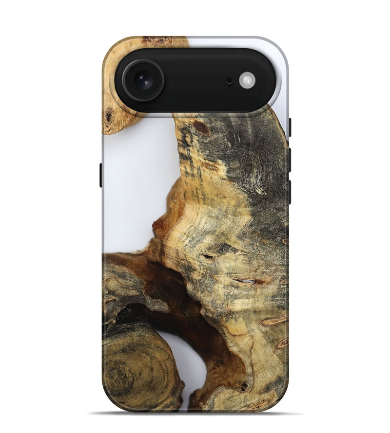 iPhone 17 Air Wood Live Edge Phone Case - Noreen (Clear, 800729)