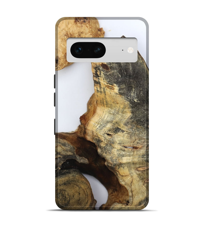 Pixel 7 Wood Live Edge Phone Case - Noreen (Clear, 800729)