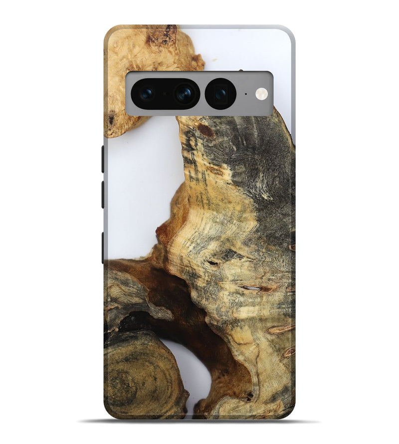 Pixel 7 Pro Wood Live Edge Phone Case - Noreen (Clear, 800729)