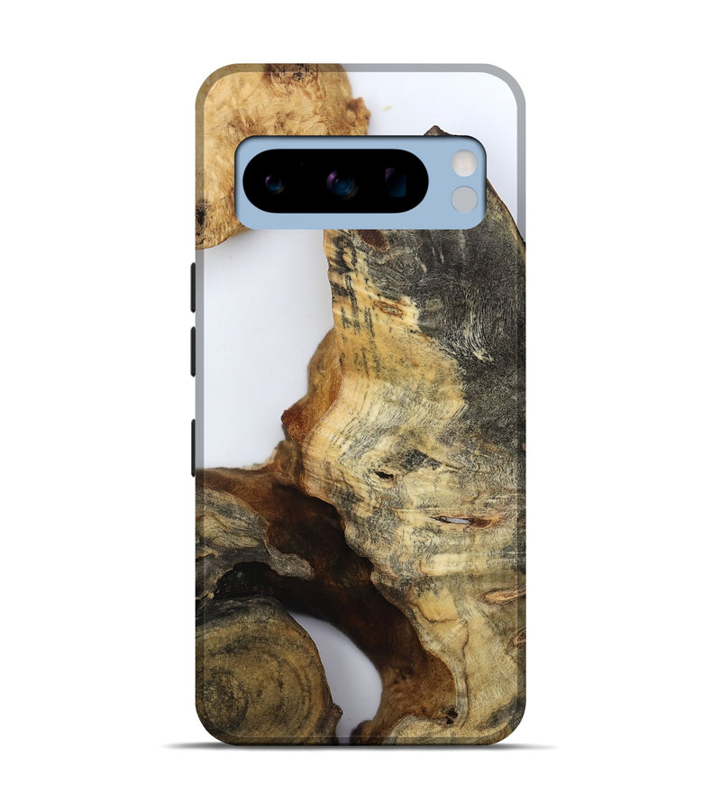 Pixel 8 Pro Wood Live Edge Phone Case - Noreen (Clear, 800729)