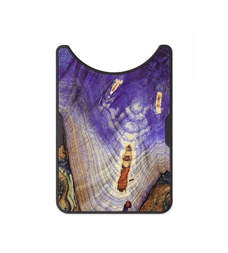 Alloy Wood Wallet - Ariah (Black & White, 800732)