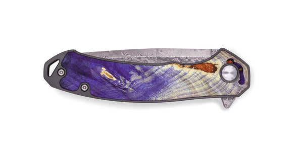 EDC Wood Pocket Knife - Ariah (Black & White, 800732)