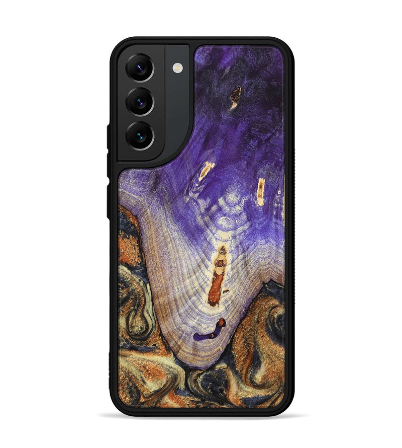 Galaxy S22 Plus Wood Phone Case - Ariah (Black & White, 800732)