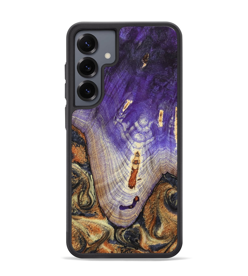 Galaxy S25 Plus Wood Phone Case - Ariah (Black & White, 800732)