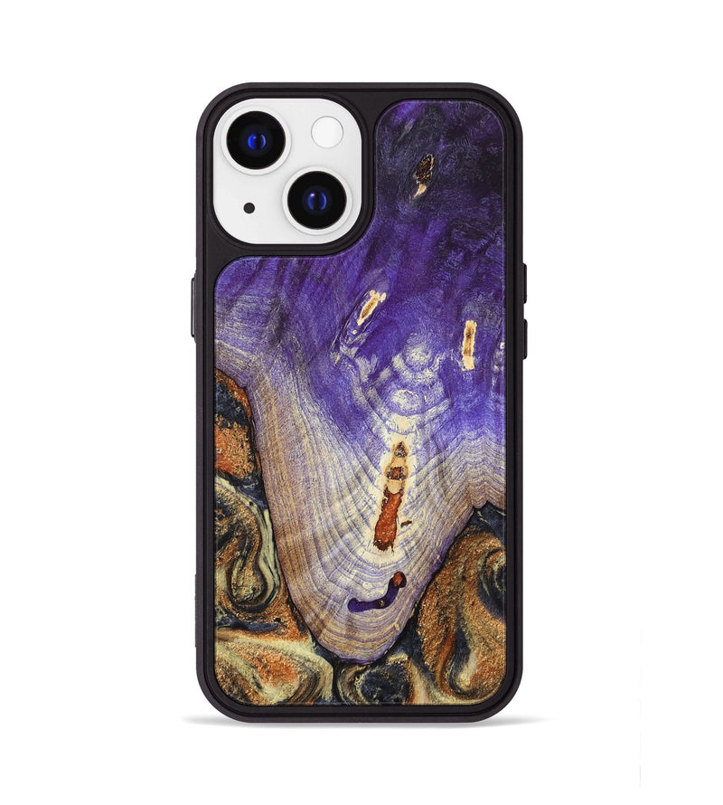 iPhone 13 Wood Phone Case - Ariah (Black & White, 800732)