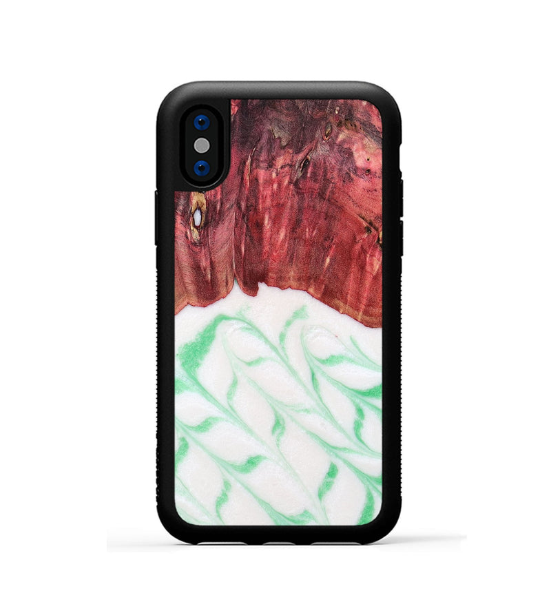 iPhone Xs Wood Phone Case - Rhett (The Lab, 800737)