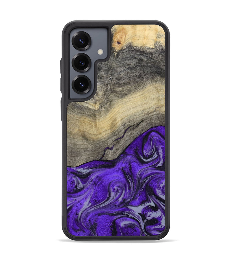Galaxy S25 Plus Wood Phone Case - Eryn (Purple, 800738)