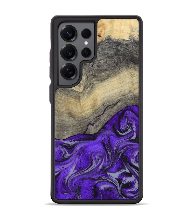 Galaxy S25 Ultra Wood Phone Case - Eryn (Purple, 800738)